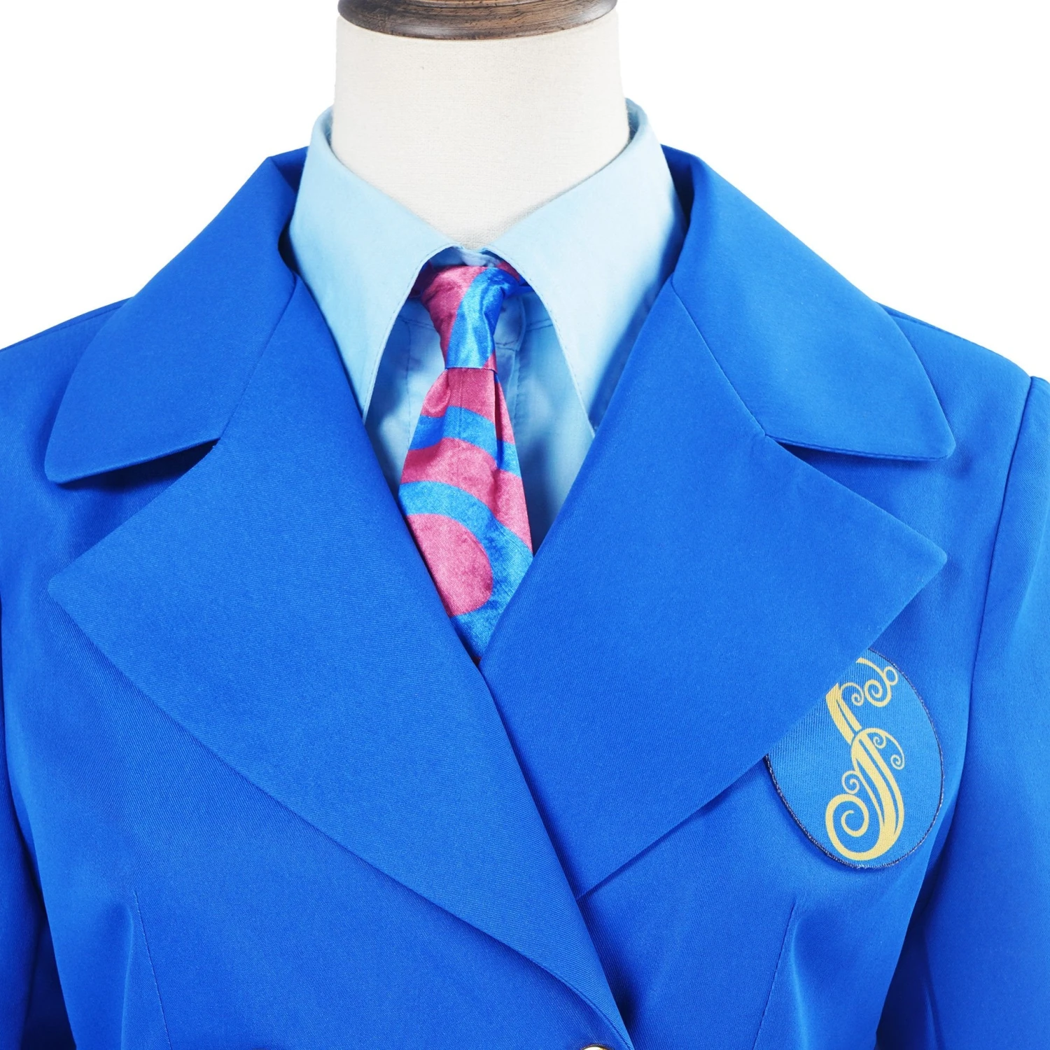 Deluxe Shiz University Uniform Adult Glinda Elphaba Magic School Uniforms Halloween Costume 5 Deluxe Shiz University Uniform Adult Glinda Elphaba Magic School Uniforms Halloween Costume - Image 5