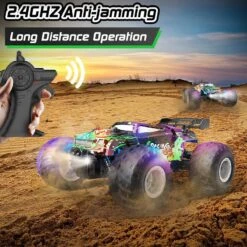 20KM/H Remote Control Car 1/18 RC Monster Off-road Truck All Terrain RC Car With Colorful Light -Children Toys Sale jpg 50d74a7f be0d 485b b758 a6455e566bdb