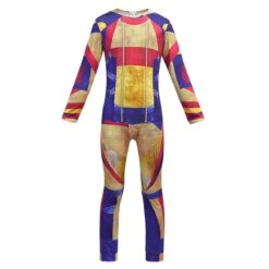 Kids Jay Jumpsuit Boys Halloween Cosplay Costume Carlos Onesie For Party