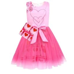 Girls The Queen Of Hearts Dress Pink Princess Bridget Halloween Costume With Accessories 21 Girls The Queen Of Hearts Dress Pink Princess Bridget Halloween Costume With Accessories -Children Toys Sale jpg 5b2245d4 9faa 4215 8578 89d36357c4a6