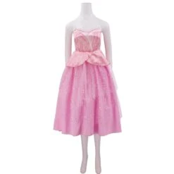 Adult Glinda Dress Pink Witch Glinda Cosplay Costume Party Dress Up Outfit