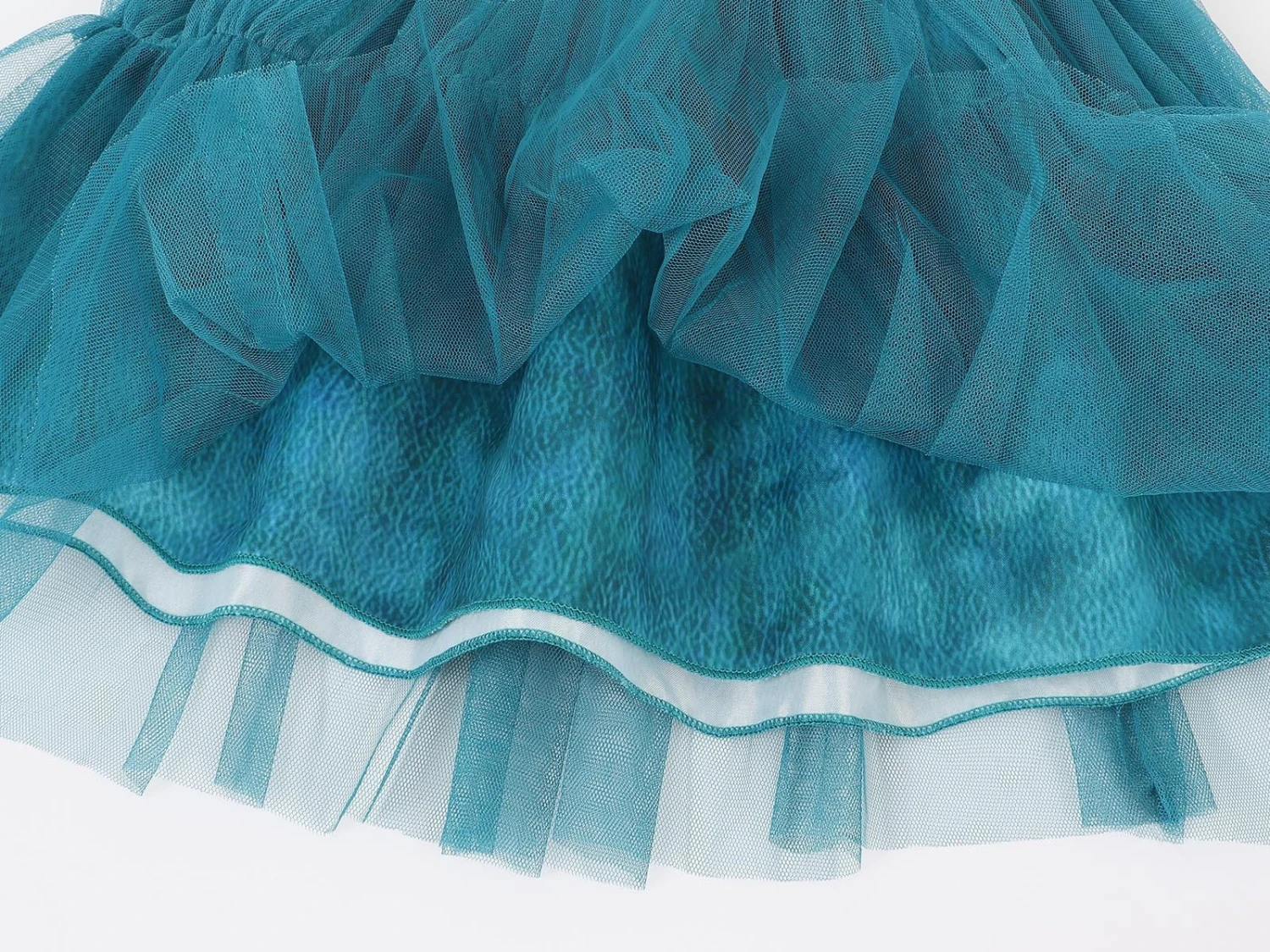 Kids Uma Costume Tulle Mesh Princess Dress Girls Halloween Dress Up Outfit 8 Kids Uma Costume Tulle Mesh Princess Dress Girls Halloween Dress Up Outfit - Image 8