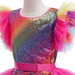 Girls Mardi Gras Costume Sequined Jumpsuit With Tiered Tulle Overskirt For Carnival Parade 12 Girls Mardi Gras Costume Sequined Jumpsuit With Tiered Tulle Overskirt For Carnival Parade -Children Toys Sale jpg 74f2f5e6 a96e 4d02 81be 83f8e60d8603