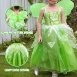 Girls Tink Bell Light Up Dress Green Ball Gown LED Costume With Wing For Dress Up Party -Children Toys Sale jpg 78c34dfb 8c81 4e90 b754 4a39308e8dd5