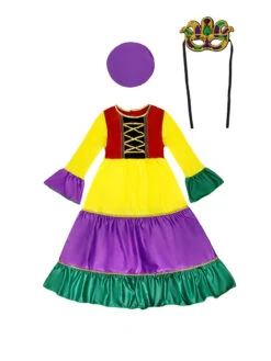 Girls Mardi Gras Outfit Party Dress Mask And Hat 3pcs Suit For Parade 11 Girls Mardi Gras Outfit Party Dress Mask And Hat 3pcs Suit For Parade -Children Toys Sale jpg 81500490 d8ea 4a3c b7c4 5af53159241f