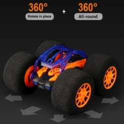 2.4G Remote Control Car Sponge Wheel 360° Rotation Rolling Stunt Vehicle RC Climbing Car -Children Toys Sale jpg 84e4765b 4609 4925 815a f9095be35b47