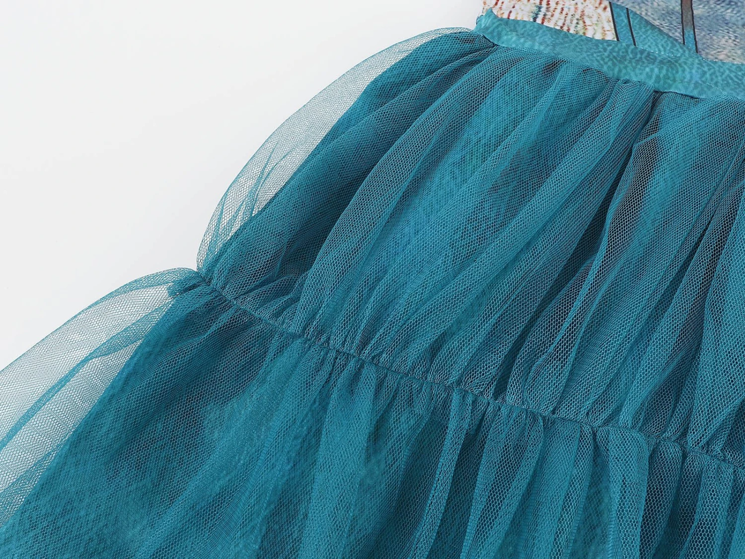 Kids Uma Costume Tulle Mesh Princess Dress Girls Halloween Dress Up Outfit 7 Kids Uma Costume Tulle Mesh Princess Dress Girls Halloween Dress Up Outfit - Image 7