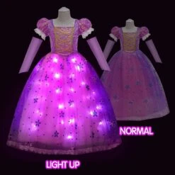 Princess Rapunzel Dress Girls Light Up Dress Puff Sleeve Party Dress Ball Gown 12 Princess Rapunzel Dress Girls Light Up Dress Puff Sleeve Party Dress Ball Gown -Children Toys Sale jpg 9919a561 00b3 405b 8508 2cb6188d3db9