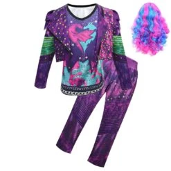 Kids Dragon Queen Outfit Girls Mal Vest Tops Pants And Wigs Full Set For Halloween Carnival 14 Kids Dragon Queen Outfit Girls Mal Vest Tops Pants And Wigs Full Set For Halloween Carnival -Children Toys Sale jpg a7645d36 c020 4668 904b fb515b7ff874