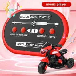 6V Kids Electric Tricycle 3-Wheel Ride-On Motorcycle With Headlights And Sound Effects 12 6V Kids Electric Tricycle 3-Wheel Ride-On Motorcycle With Headlights And Sound Effects -Children Toys Sale jpg b90b0244 9a57 42f2 8485 433705d1dafb