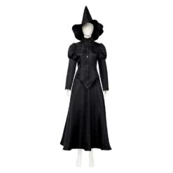 Adult Wicked The Witch Dress Women Elphaba Costume With Witch Hat For Halloween Cosplay