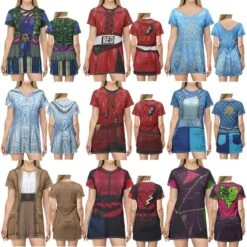 Women The Rise Of Red Costume Female Princess Red Chloe Charming Dress Uliana Cosplay Dress