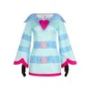 Lady Fizzarolli Costume Fizz Blue Dress With Gloves And Stockings Party Cosplay Halloween Costume