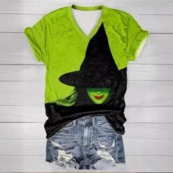 Women Wicked T-shirt The Witch Summer Tee Green Elphaba Costume For Adult -Children Toys Sale jpg e09fb8b5 ab69 49d5 ac09 914f302ce07d
