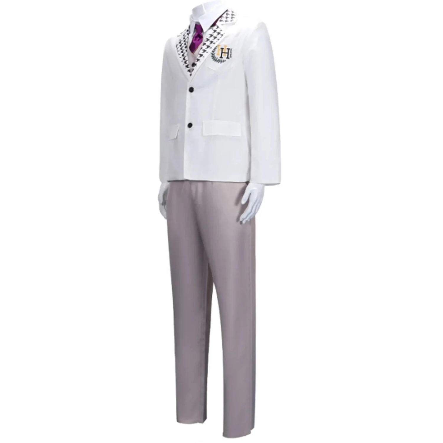 Reo Mikage School Uniform Halloween Cosplay Costume Adult Men Women White Suit 3 Reo Mikage School Uniform Halloween Cosplay Costume Adult Men Women White Suit - Image 3