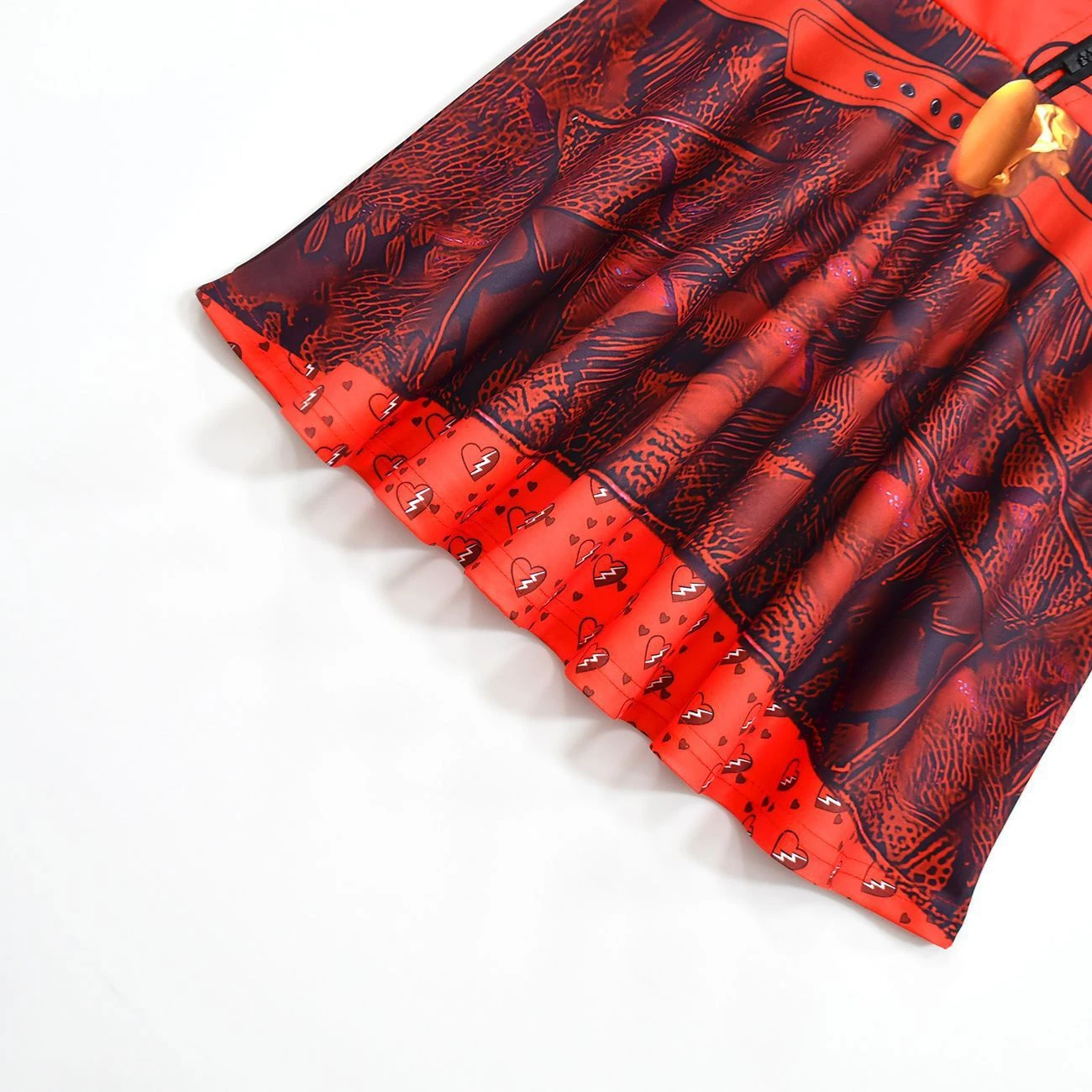 Girls Red Costume The Rise Of Red Cosplay Dress Pants And Gloves For Halloween 13 Girls Red Costume The Rise Of Red Cosplay Dress Pants And Gloves For Halloween - Image 13