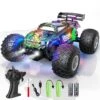 20KM/H Remote Control Car 1/18 RC Monster Off-road Truck All Terrain RC Car With Colorful Light