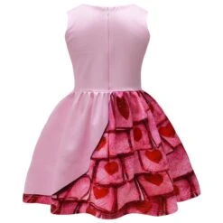 Queen Of Hearts Outfit Princess Bridget Pink Dress 2024 Movie Cosplay Costume 3-10 Years -Children Toys Sale jpg f84df458 bb49 4ee5 afc4 e2ac37dbb82e
