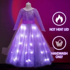 Anna Costume Kids Light Up Princess Dress Purple Sequined Birthday Dress Party Dress -Children Toys Sale jpg fd459d13 b509 4985 ac8a 6ee4a7f27953