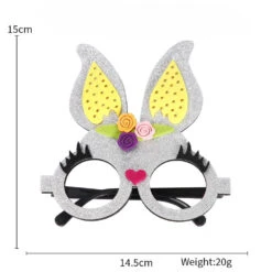 Kids Bunny Glasses 6pcs Hatching Eggs Easter Eyeglasses For Party Supplies Easter Chick Glasses -Children Toys Sale kids Easter glasses decoration 7