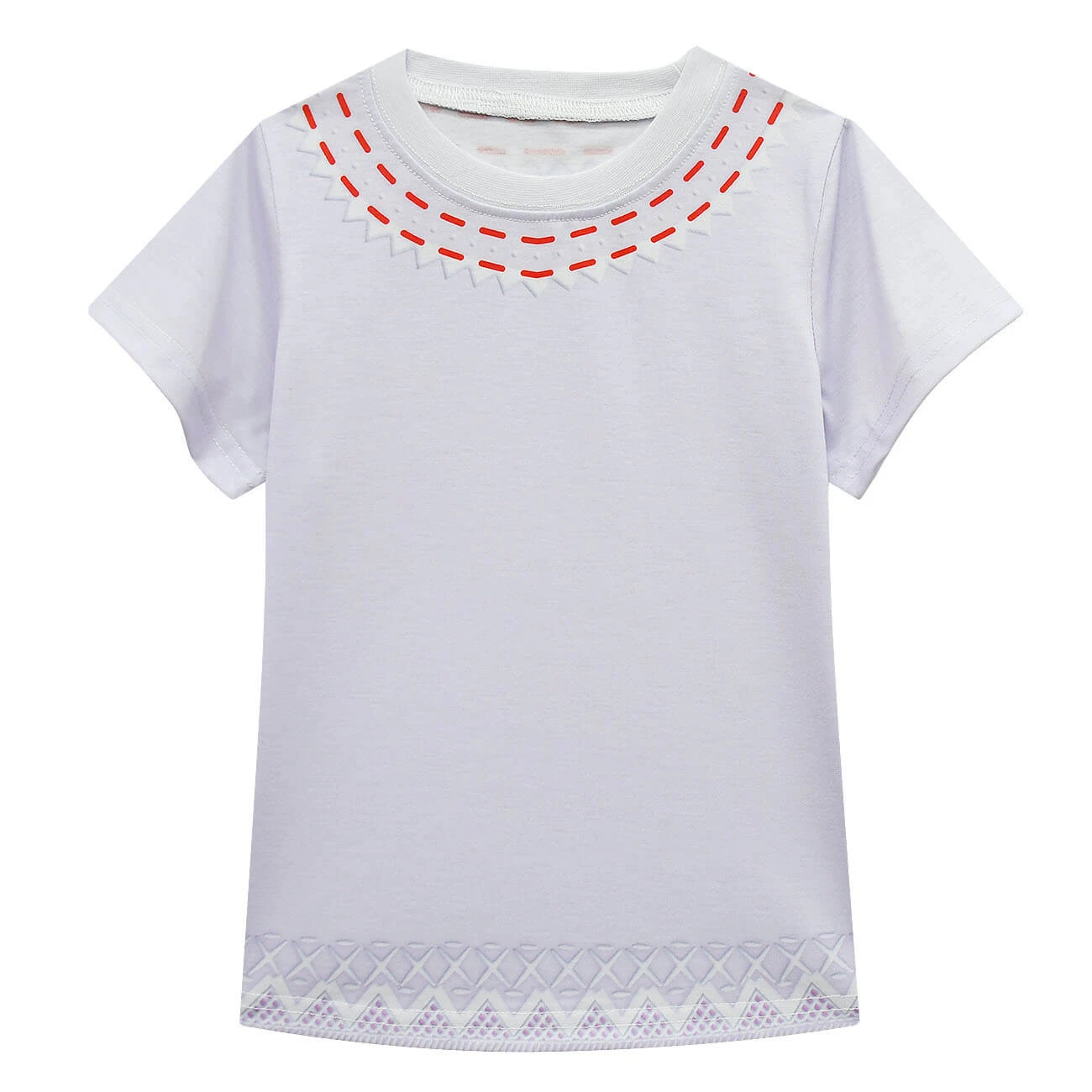 Girls Luisa Madrigal White T-shirt Blue Skirt Suit Party Carnival Hallowen Costume For Kids Age 2+ 4 Girls Luisa Madrigal White T-shirt Blue Skirt Suit Party Carnival Hallowen Costume For Kids Age 2+ - Image 4