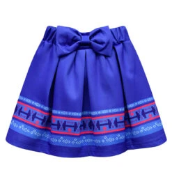 Girls Luisa Madrigal White T-shirt Blue Skirt Suit Party Carnival Hallowen Costume For Kids Age 2+ 12 Girls Luisa Madrigal White T-shirt Blue Skirt Suit Party Carnival Hallowen Costume For Kids Age 2+ -Children Toys Sale kids Luisa encanto outfit 4