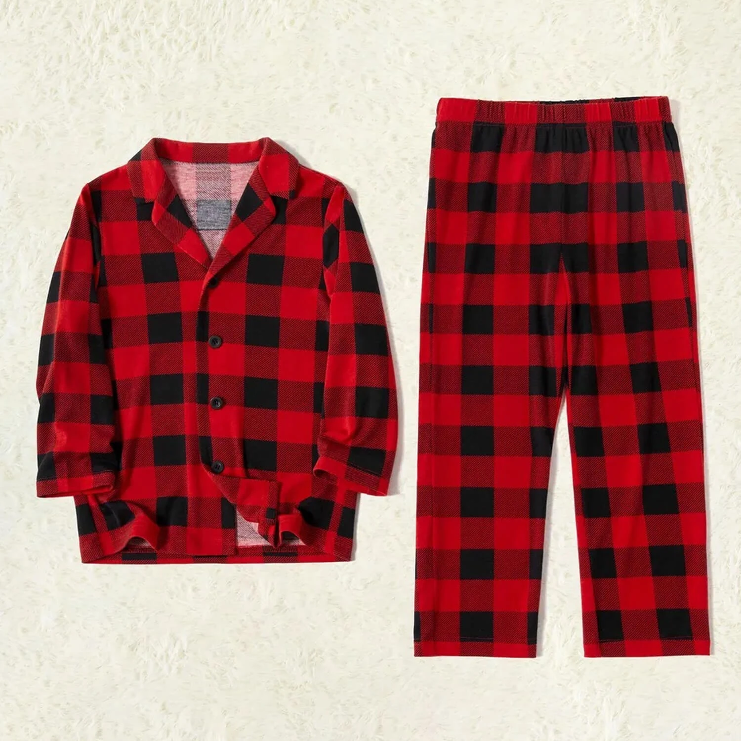 Kids Adult Christmas Costume New Year Long Sleeve Family Matching Outfits Sleepwear 2 Kids Adult Christmas Costume New Year Long Sleeve Family Matching Outfits Sleepwear - Image 2