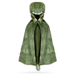 Kids Dinosaur Cloak T-Rex Hooded Cape Boys Girls Halloween Cosplay Costume Dragon Robe 3-12Y -Children Toys Sale kids dinosaur cloak 1