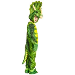 Kids Triceratops Costume Jurassic Tyrannosaurus Rex Dress Fancy Dinosaur Outfit For Halloween Party -Children Toys Sale kids dinosaur costume for Halloween 4