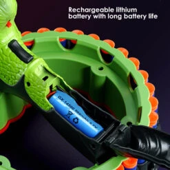 Kids Dinosaur Dart Shooting Toy With Soft Bullets High Capacity Electric Blasting Toy Gun 16 Kids Dinosaur Dart Shooting Toy With Soft Bullets High Capacity Electric Blasting Toy Gun -Children Toys Sale kids dinosaur gun 1