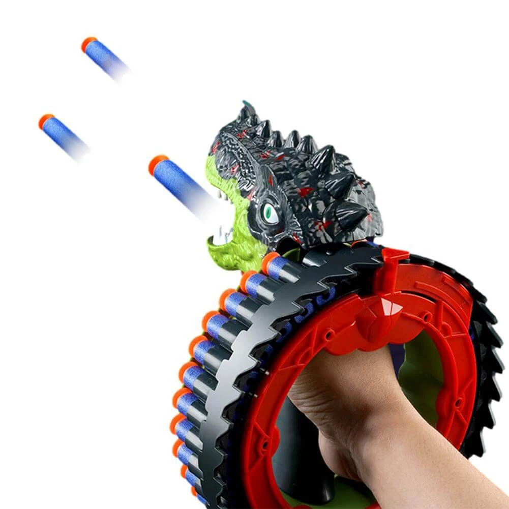 Kids Dinosaur Dart Shooting Toy With Soft Bullets High Capacity Electric Blasting Toy Gun 9 Kids Dinosaur Dart Shooting Toy With Soft Bullets High Capacity Electric Blasting Toy Gun - Image 9