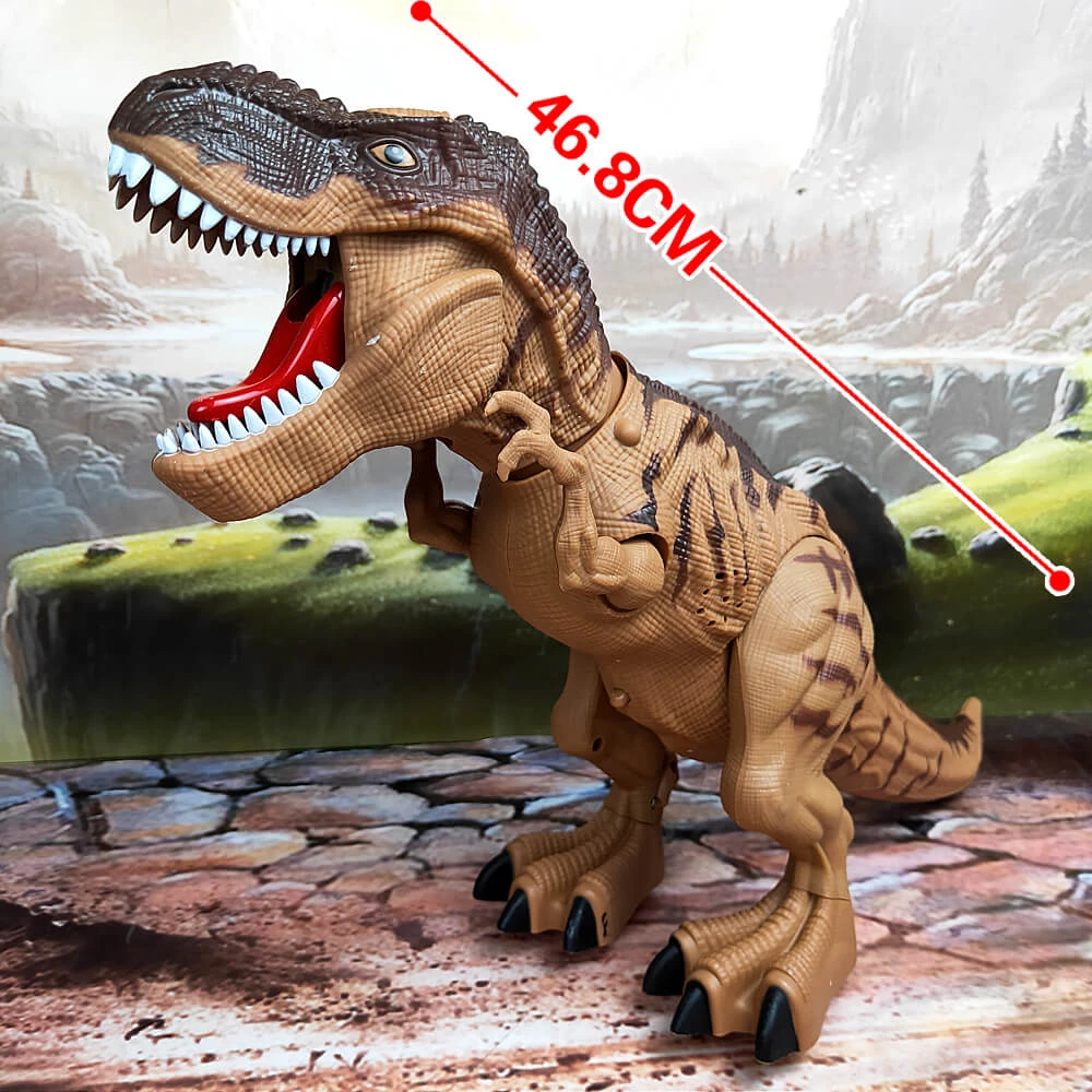 18in Dinosaur Toy Walking Spray Lay Eggs T-Rex With Light And Sound 11 18in Dinosaur Toy Walking Spray Lay Eggs T-Rex With Light And Sound - Image 11