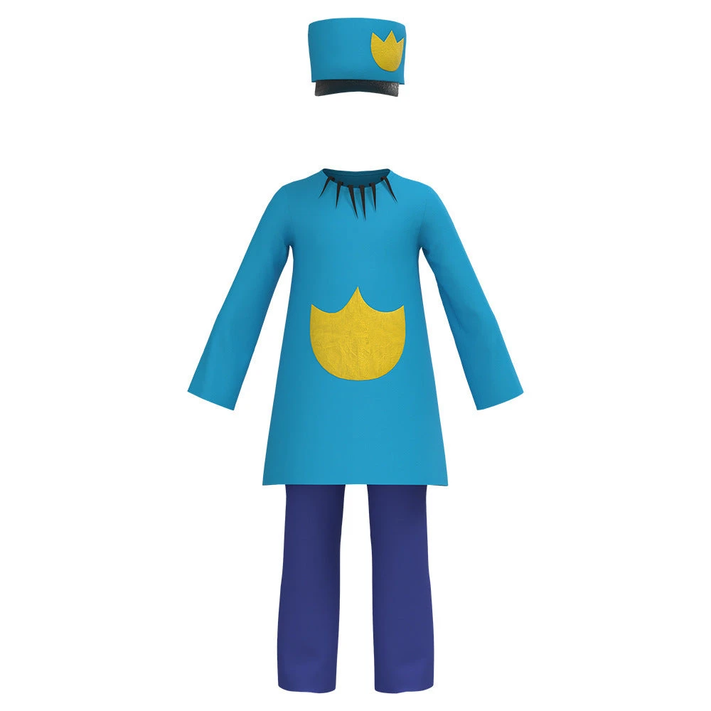 Kids Unisex Dog Police Costume Boys Girls Blue Tops Pants And Hat 3pcs Suit 2 Kids Unisex Dog Police Costume Boys Girls Blue Tops Pants And Hat 3pcs Suit - Image 2