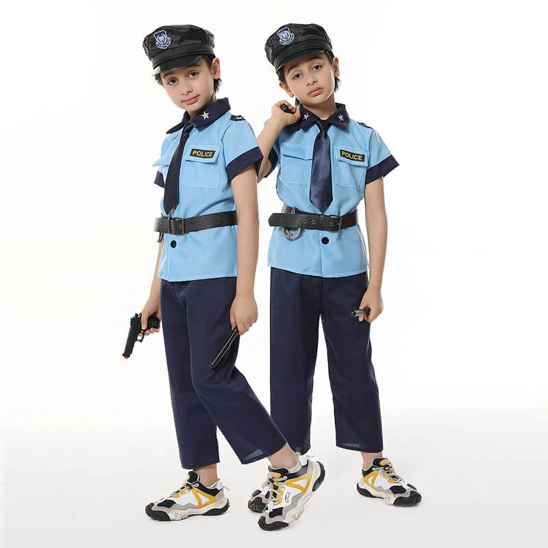 Boys Girls Pretend Play Costumes Police Doctor Nurse Chef Cosplay Costume Role Play Dress-Up Set 13 Boys Girls Pretend Play Costumes Police Doctor Nurse Chef Cosplay Costume Role Play Dress-Up Set - Image 13