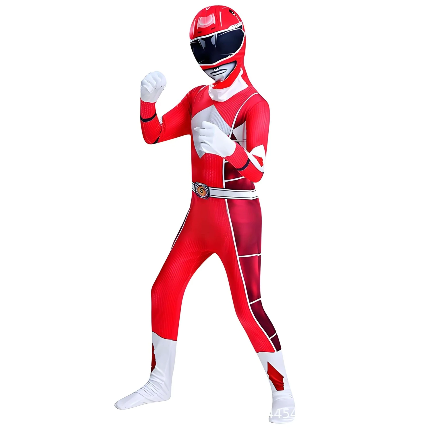 Kids Dino Ranger Outfit Red And Blue Hero Cosplay Costume For Boys And Girls 8 Kids Dino Ranger Outfit Red And Blue Hero Cosplay Costume For Boys And Girls - Image 8