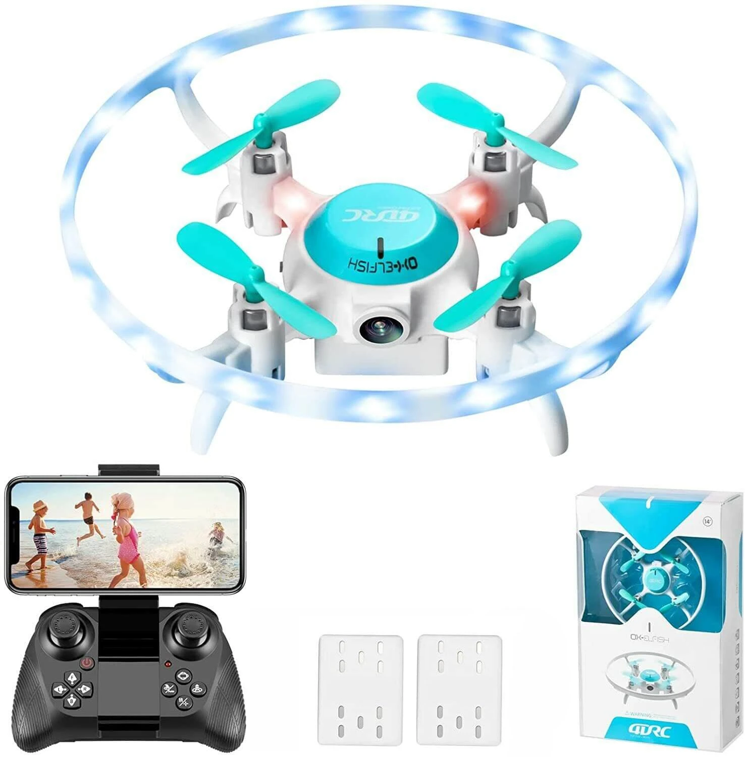 Camera Drone For Beginners Wifi FPV Live Video Quadcopter Remote Control Drone For Boys And Girls 2 Camera Drone For Beginners Wifi FPV Live Video Quadcopter Remote Control Drone For Boys And Girls - Image 2
