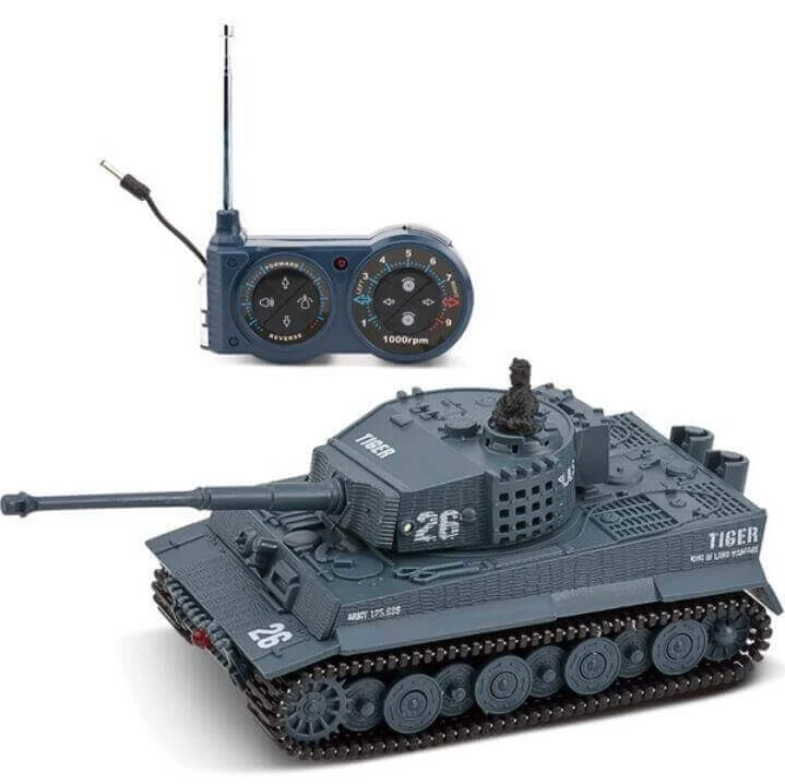 1:72 Remote Control Battle Tank Panzer Tank German Tiger Armored Vehicle With High Simulation 2 1:72 Remote Control Battle Tank Panzer Tank German Tiger Armored Vehicle With High Simulation - Image 2