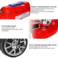 6V Electric Ride-on Motorcycle Kids 3 Wheels Ride On Car With Music, Horn And Headlights -Children Toys Sale kids ride on 3 wheels motorcycle 17