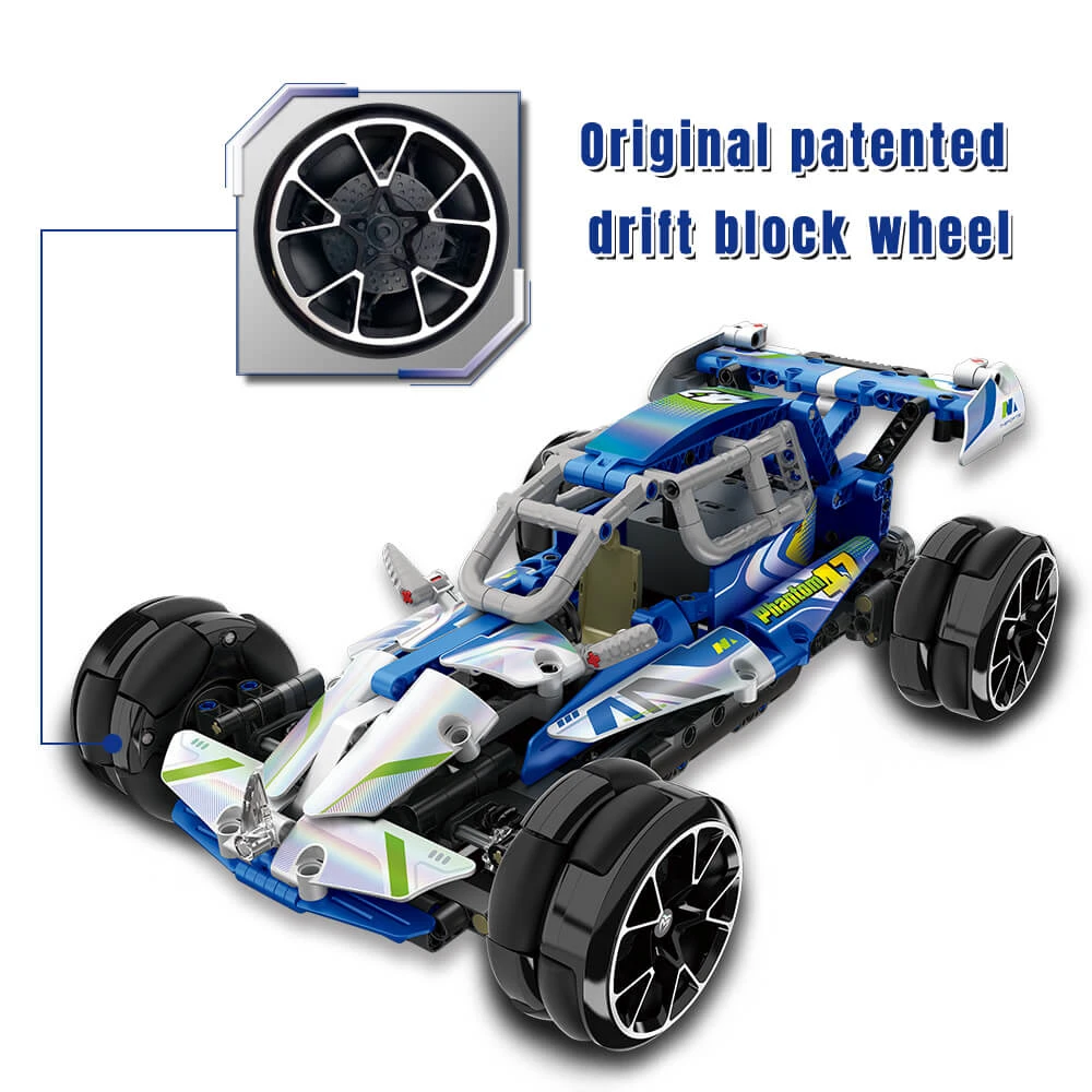 3 In 1 STEM RC Robot Car Building Blocks DIY Kit 4WD Remote Control APP Programming Drift Robot Car 7 3 In 1 STEM RC Robot Car Building Blocks DIY Kit 4WD Remote Control APP Programming Drift Robot Car - Image 7