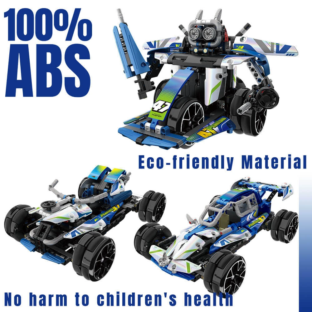 3 In 1 STEM RC Robot Car Building Blocks DIY Kit 4WD Remote Control APP Programming Drift Robot Car 10 3 In 1 STEM RC Robot Car Building Blocks DIY Kit 4WD Remote Control APP Programming Drift Robot Car - Image 10