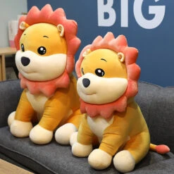 24" Cute Lion Plush Toys Sun Flower Stuffed Animal Hug Doll For Kids Baby Lovely Cartoon Christmas Gift -Children Toys Sale little lion plush toy 5