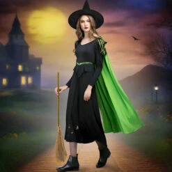 Wizard OZ Witch Costume Kids Adults Witch Dress Hat And Cape Suit For Halloween -Children Toys Sale main 01 a476c868 6a00 4563 ba7b c336fc88964c