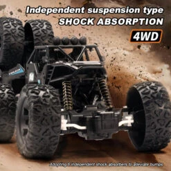 2.4G Remote Control Car 4WD Off-road Vehicle Alloy Electric High-speed Climbing Car -Children Toys Sale main 02 b3648cce 49db 43ae b0a5 d81e7c2102db
