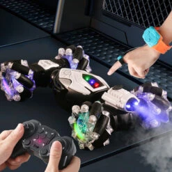 2.4G RC Stunt Car 360° Rotation 4WD Twist Spray Car Dual Control Climbing Car With Light 15 2.4G RC Stunt Car 360° Rotation 4WD Twist Spray Car Dual Control Climbing Car With Light -Children Toys Sale main 03 7b391fda ecf3 4daf ab4c 1c0f5809460d