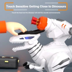 Remote Control Dinosaur Intelligent Programming T-Rex Launch Soft Bullet Interactive Toys -Children Toys Sale main 03 8fe73cf9 a0dc 45f3 be73 d814bf078a7b