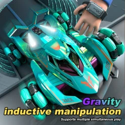 2.4G RC Drift Car Colorful 4WD Off-road Car 360° Stunt Car Dual Remote Mode For Kids -Children Toys Sale main 04 015ad67e 2281 466f ab60 9df9f2188cb0