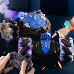 2.4G RC Stunt Car 360° Rotation 4WD Twist Spray Car Dual Control Climbing Car With Light 14 2.4G RC Stunt Car 360° Rotation 4WD Twist Spray Car Dual Control Climbing Car With Light -Children Toys Sale main 04 6f9a8ee8 d87e 4ce6 a946 a0b913ec098b