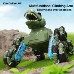 2.4G RC Stunt Car Eight-wheeled Dino Spray Deformation Car Tyrannosaurus Rex Climbing Car -Children Toys Sale main 04 99f0c65c ab0e 414c ac25 e4ef94358ff8