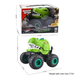 2.4G Dinosaur RC Car 360° Stunt Spray Car Monster Climbing Truck Electric Remote Control Toy Cool Light -Children Toys Sale main 04 b6a1788c 5c52 4fba 9a25 0ba509e118b0