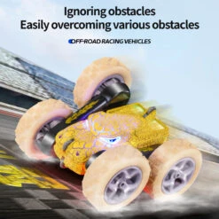 Kids RC Car 2.4G Dinosaur Stunt Car Electric Remoteol Control Car Toy With Cool Crackle Lights -Children Toys Sale main 04 f2a3b6c8 0675 44c9 bdde e3a1799f7a68